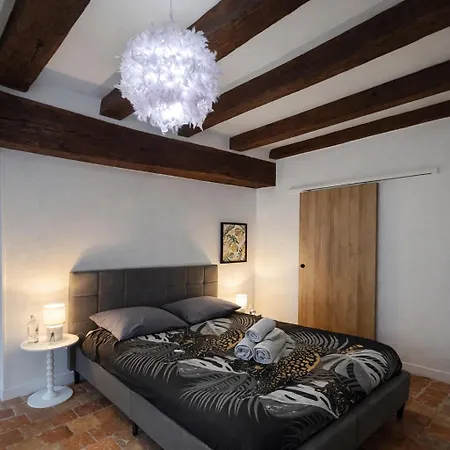 Daire De Charme Avec Cheminee Decorative *